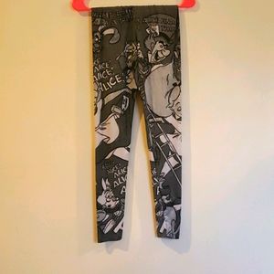 Disney x Hot Topic Alice In Wonderland Leggings M